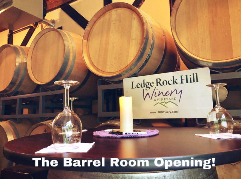 Barrel Room is Open! Winery Open Fridays, Saturdays & Sundays